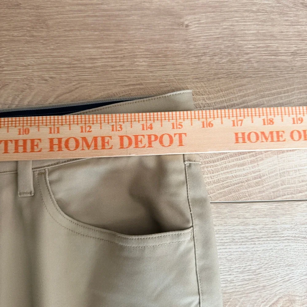 Polo Ralph Lauren Performance Pants Mens 30x30 Tan 5-Pocket Golf‎ Stretch